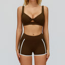 Stela Flow Set — Twist Bra + Shorts