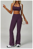 Astra Seamless Set — Bra + Flare Leggings