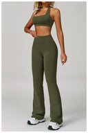 Astra Seamless Set — Bra + Flare Leggings