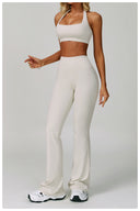 Astra Seamless Set — Bra + Flare Leggings