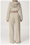 Élevé Cropped Hoodie + PJ Set