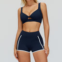 Stela Flow Set — Twist Bra + Shorts