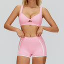 Stela Flow Set — Twist Bra + Shorts