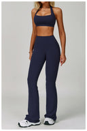 Astra Seamless Set — Bra + Flare Leggings