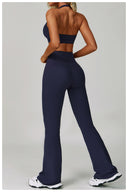 Astra Seamless Set — Bra + Flare Leggings