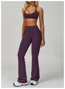 Astra Stride Set — Bra + Flare Leggings